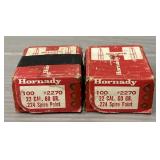 Approx (200) Rounds of Hornady 22 Cal Bullets