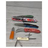 Variety of Pocket Knives