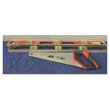 (2) Levels & Ace Hand Saw