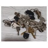 Variety of Vintage Keys