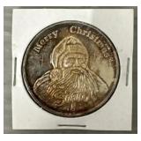 1oz Merry Christmas from Santa Silver Round