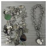 Charm Bracelet with Extra Charms