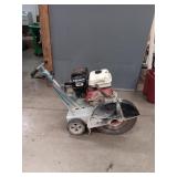 Target Mini Con II Walk Behind Concrete Saw