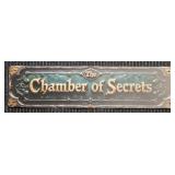 Metal 'Harry Potter, Chamber of Secrets' Sign