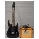 Telluride Electric Guitar & Orange AMP