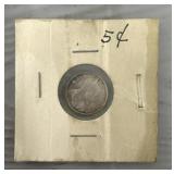 1903 Canada 5-Cent .925 Silver Coin