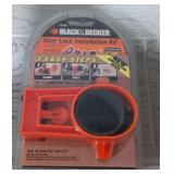Black & Decker Door Lock Installation Kit Sealed