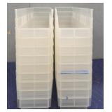 (18) Clear Plastic Card Holders