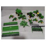 Variety of John Deere Die-Cast Tractors