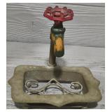 Vintage Metal Soap Dish