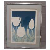 1980s Signed David Augood Paper Print