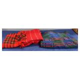 (3) Throw Blankets