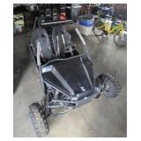 Massimo GKM Go Cart Rolling Chassis w/ Key