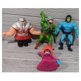 1980ï¿½s Mattel Vintage He-Man Figures