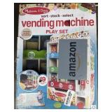 New Large Melissa And Doug Vending Machine Playset