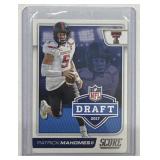 2017 Score Pat Mahomes Rookie Card