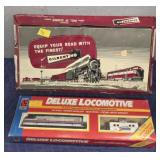 Deluxe Locomotive & Gilbert Ho Train Sets