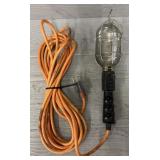 Heavy Duty Metal Shop Drop Light w/ 20ft Cord