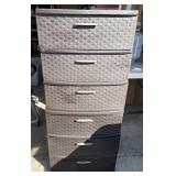 (2) Sterilite Weave Three Drawer Storage #2