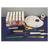 Assortment of Paint Supplies