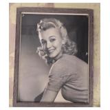 Signed Carol Landis Photo