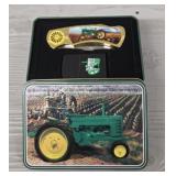 John Deer Collector Knife & Zippo Light