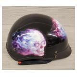 Outlaw Motorcycle Helmet w/ Cover