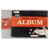 1950s Hobby Card Album & 1954 Record Book