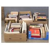 (5) Large Boxes of Full of Assorted Books