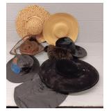 (6) Vintage Women's Hats