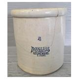 Douglass Stoneware Crock