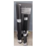 5-Tier Metal Wood Shelf