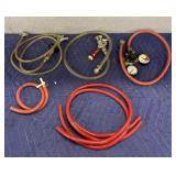 Assortment of Beer Tap, Keg Hoses, Parts, etc.