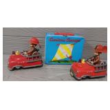 Curious George Lunch Box & Fire Trucks