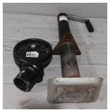 Trailer Jack w/Foot & Wheel