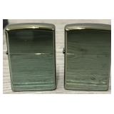 (2) Zippo Lighters