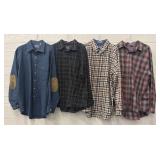 (4) Pendleton Mens Button Ups