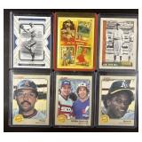 (6) Old & New Baseball Cards