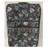 Large Vera Bradley Travel Suitcase