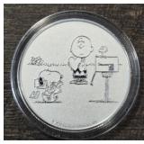 One Ounce Silver Round: Charlie Brown