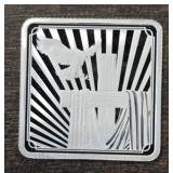 ï¿½-Ounce Silver Bar: Flag Over Cross