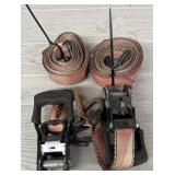 (2) Snap On Ratchet Straps