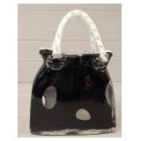 Murano Style Glass Art Purse