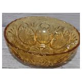 Vintage Amber Bowl