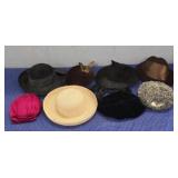 (8) Assorted Womens Hats
