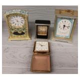 (4) Vintage Clocks