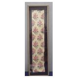 Framed Floral Tapestry