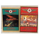 (2) Wings of Texaco Airplane Models