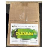 (12) Splash block Direct Downspout Runoff Trays #1