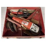 Milwaukee Grinder w/ Metal Case - Works